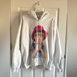 ADLV Baby Face Hoodie Size L
